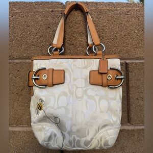 Vintage Coach Bumblebee Bag